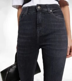 7 For All Mankind High-Rise Jeans Slim Kick -FRAME || Dolce & Gabbana Verkäufe P00745439 d1