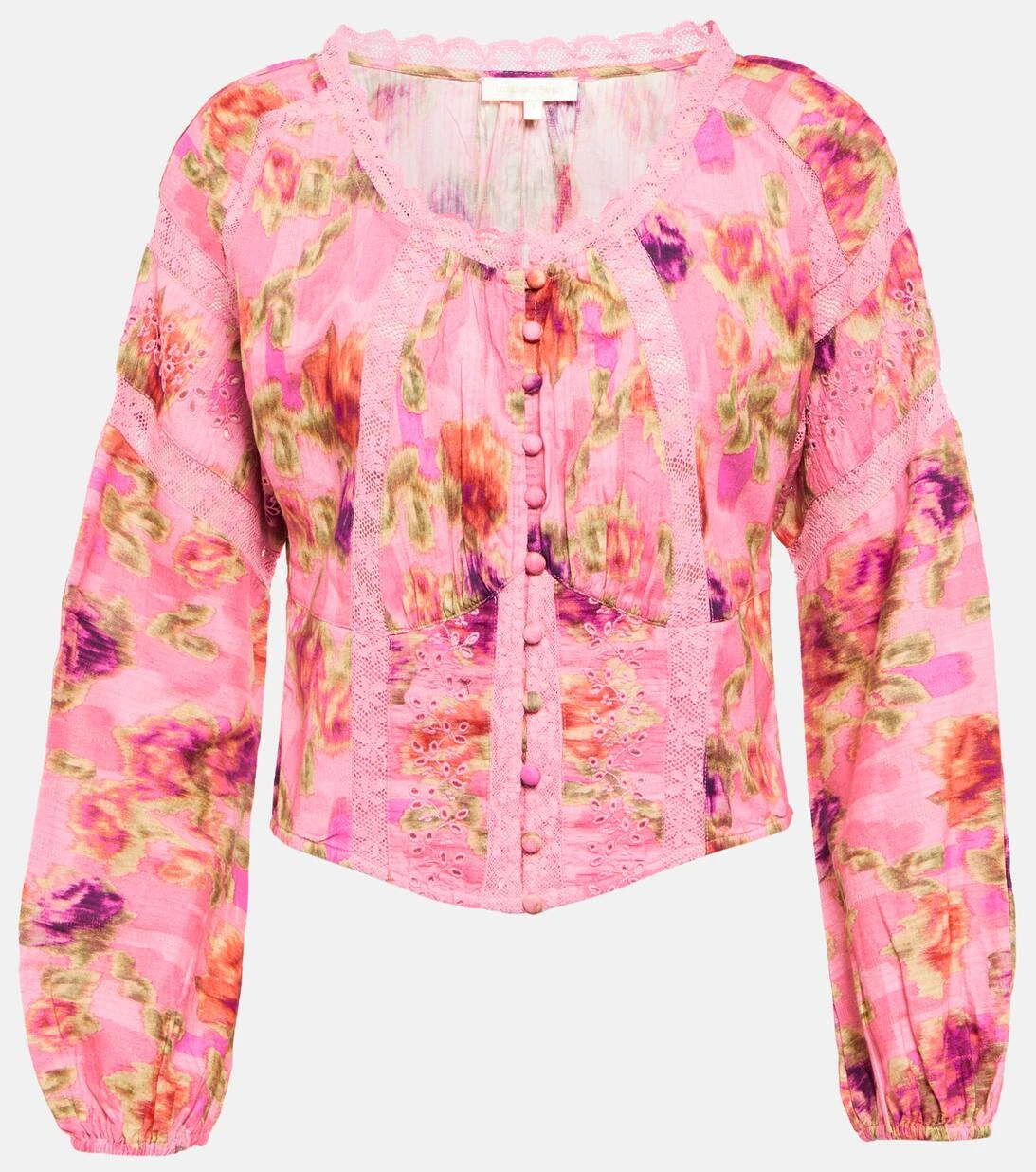 LoveShackFancy Bustier-Top Nayeem Aus Baumwolle 3 LoveShackFancy Bustier-Top Nayeem Aus Baumwolle