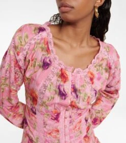 LoveShackFancy Bustier-Top Nayeem Aus Baumwolle 9 LoveShackFancy Bustier-Top Nayeem Aus Baumwolle -FRAME || Dolce & Gabbana Verkäufe P00746384 d1