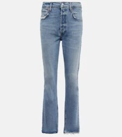 AGOLDE High-Rise Straight Jeans Riley