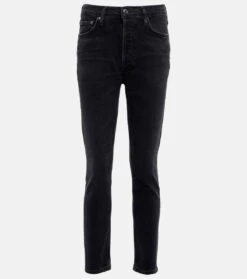 AGOLDE High-Rise Slim Jeans Nico