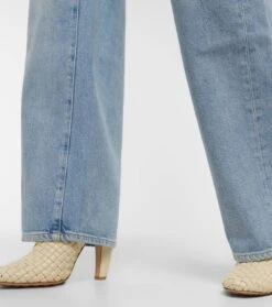 7 For All Mankind High-Rise Straight Jeans Tess Trouser -FRAME || Dolce & Gabbana Verkäufe P00747448 d2