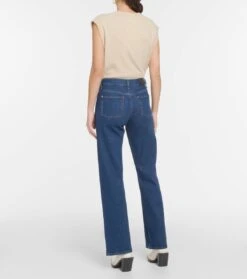 7 For All Mankind High-Rise Jeans Tess -FRAME || Dolce & Gabbana Verkäufe P00747453 b2
