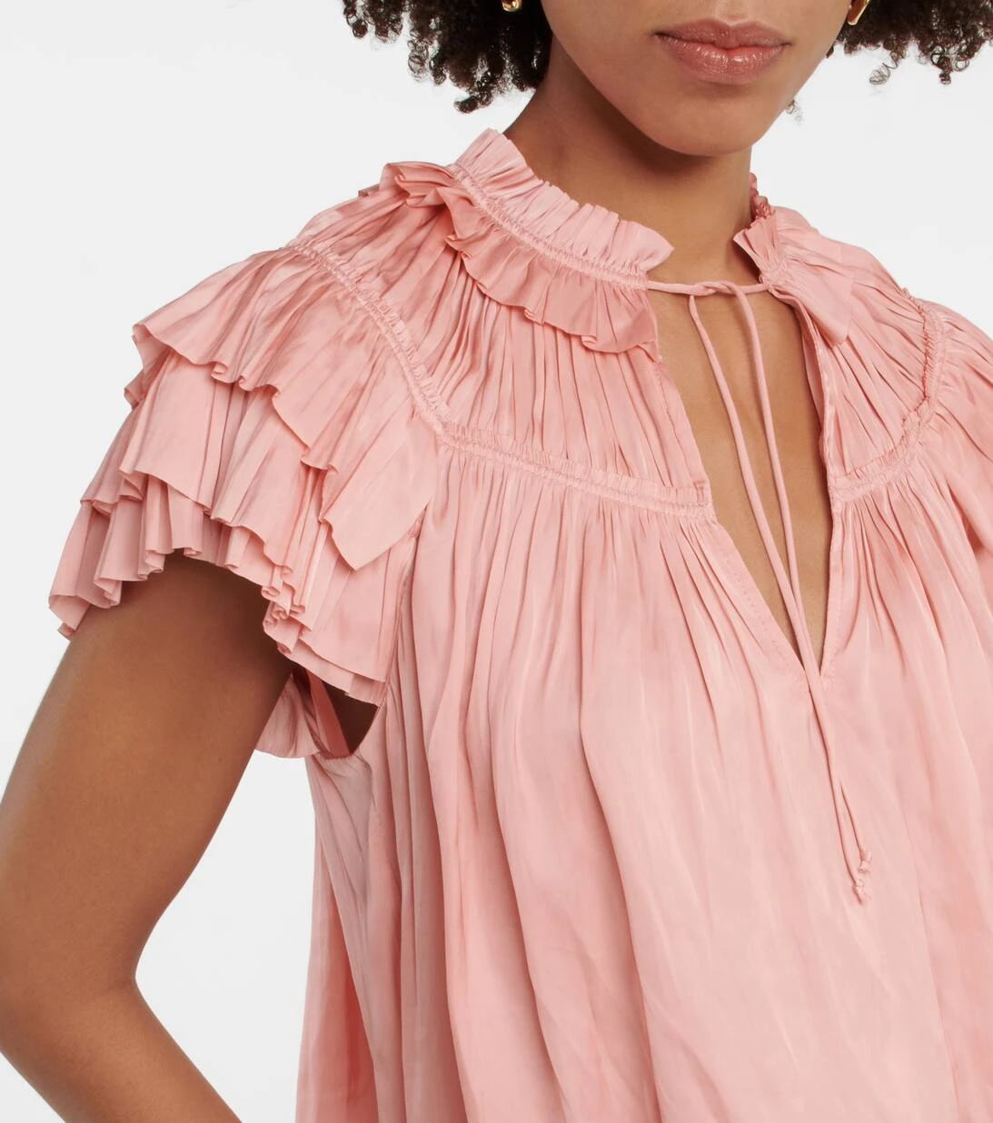 ULLA JOHNSON Top Liv Aus Satin 6 ULLA JOHNSON Top Liv Aus Satin – Bild 4