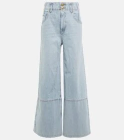 ULLA JOHNSON High-Rise Wide-Leg Jeans