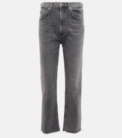 CITIZENS OF HUMANITY High-Rise Cropped Jeans Daphne
