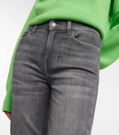 7 For All Mankind Mid-Rise Cropped Straight Jeans -FRAME || Dolce & Gabbana Verkäufe P00748177 d1