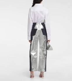 FRAME Mid-Rise Straight Jeans Pieced -FRAME || Dolce & Gabbana Verkäufe P00749366 b2