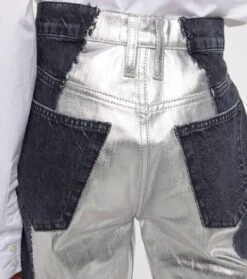 FRAME Mid-Rise Straight Jeans Pieced -FRAME || Dolce & Gabbana Verkäufe P00749366 d3