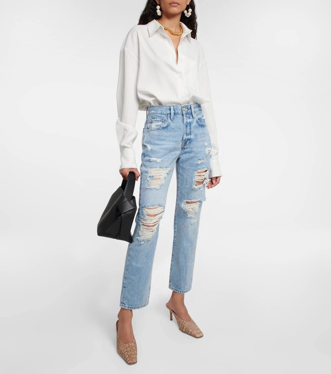 FRAME High-Rise Straight Jeans Le Original 4 FRAME High-Rise Straight Jeans Le Original – Bild 2