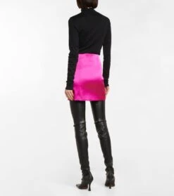 FRAME Minirock Aus Satin -FRAME || Dolce & Gabbana Verkäufe P00749391 b2