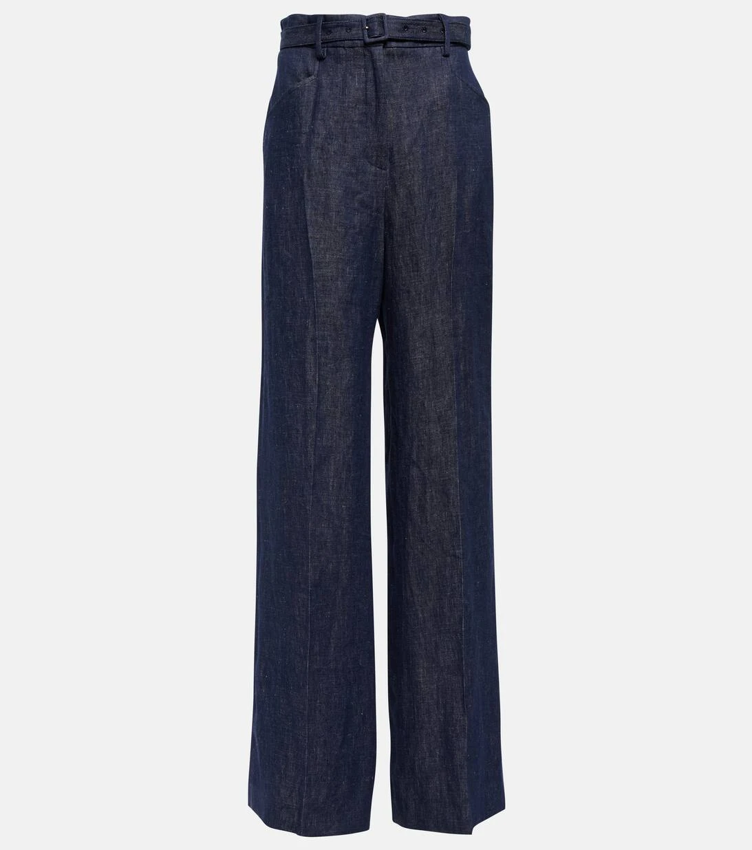 High-Rise-Hose Aus Leinen 3 High-Rise-Hose Aus Leinen