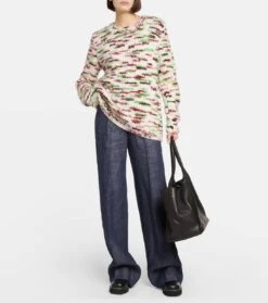 High-Rise-Hose Aus Leinen 9 High-Rise-Hose Aus Leinen -FRAME || Dolce & Gabbana Verkäufe P00750184 b1