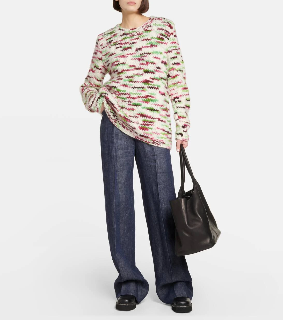 High-Rise-Hose Aus Leinen 4 High-Rise-Hose Aus Leinen – Bild 2