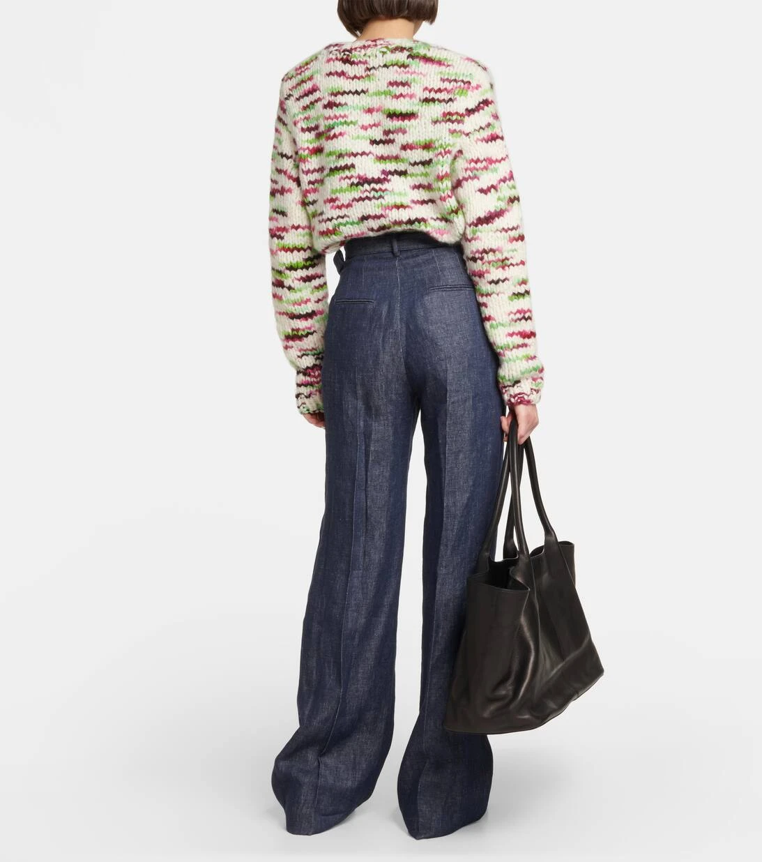 High-Rise-Hose Aus Leinen 5 High-Rise-Hose Aus Leinen – Bild 3