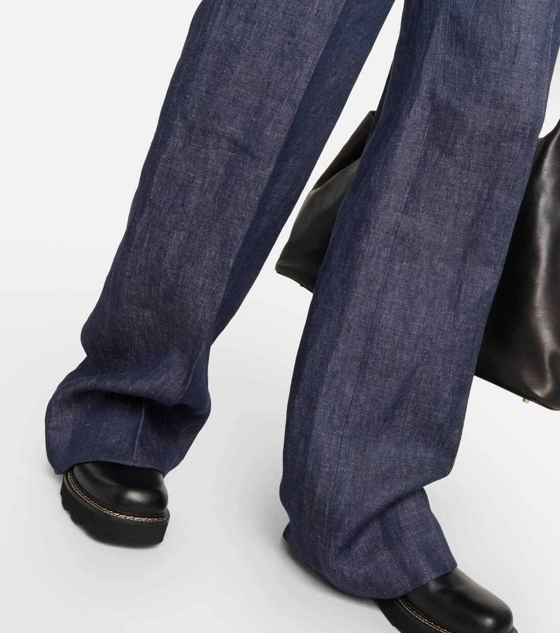 High-Rise-Hose Aus Leinen 7 High-Rise-Hose Aus Leinen – Bild 5