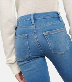 FRAME Jeans Le High Skinny Raw After -FRAME || Dolce & Gabbana Verkäufe P00750325 d2