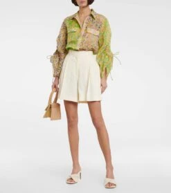 Bedrucktes Oversize-Hemd -FRAME || Dolce & Gabbana Verkäufe P00750516 b1