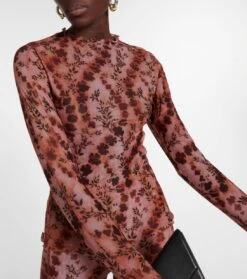 Bedrucktes Top Aus Jersey -FRAME || Dolce & Gabbana Verkäufe P00750576 d2