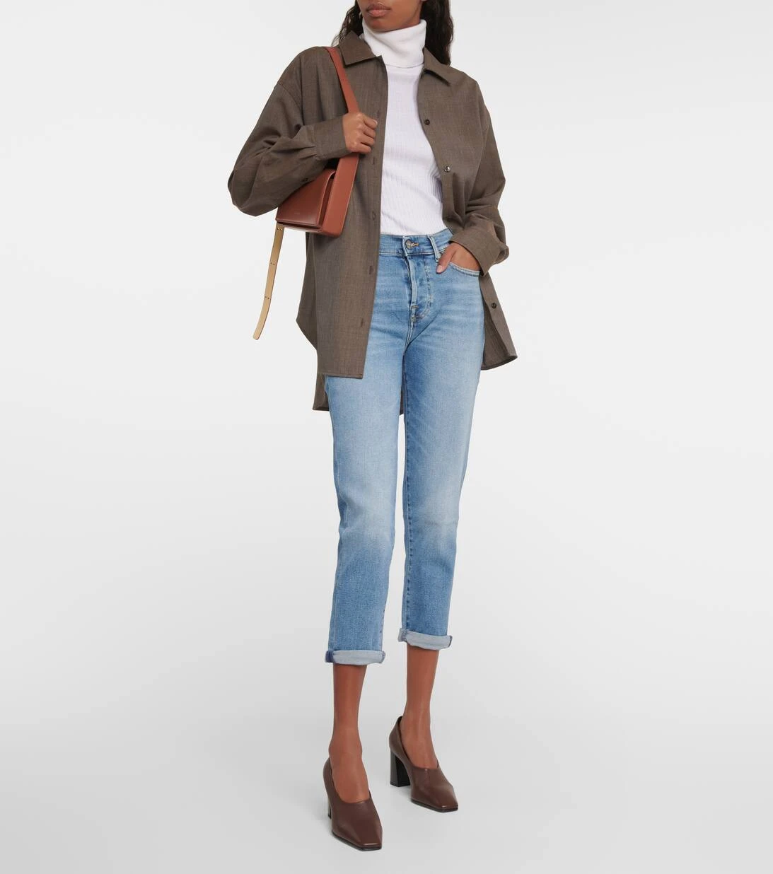 7 For All Mankind Mid-Rise Slim Jeans Josefina 4 7 For All Mankind Mid-Rise Slim Jeans Josefina – Bild 2