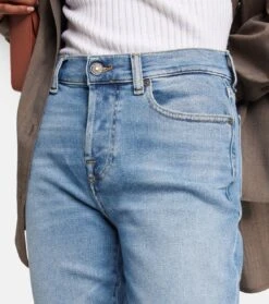 7 For All Mankind Mid-Rise Slim Jeans Josefina 11 7 For All Mankind Mid-Rise Slim Jeans Josefina -FRAME || Dolce & Gabbana Verkäufe P00751102 d1