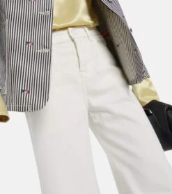 7 For All Mankind Mid-Rise Wide-Leg Jeans Zoey -FRAME || Dolce & Gabbana Verkäufe P00751103 d1