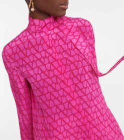 Valentino Schluppenbluse Toile Iconographe Aus Seide 9 Valentino Schluppenbluse Toile Iconographe Aus Seide -FRAME || Dolce & Gabbana Verkäufe P00751131 d1