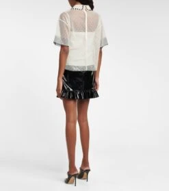 Verziertes Top Aus Tüll 8 Verziertes Top Aus Tüll -FRAME || Dolce & Gabbana Verkäufe P00751569 b2