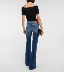 Alexander McQueen High-Rise Flared Jeans -FRAME || Dolce & Gabbana Verkäufe P00751717 b2