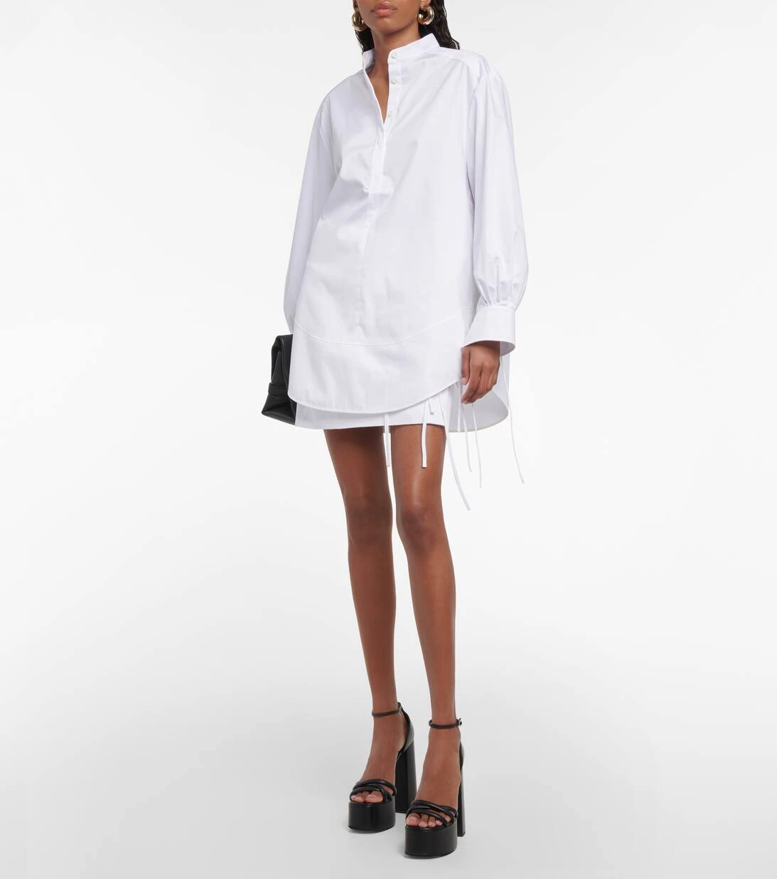 Minirock Ian Aus Einem Baumwollgemisch 4 Minirock Ian Aus Einem Baumwollgemisch – Bild 2