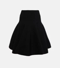 ALAIA Minirock Aus Rippstrick