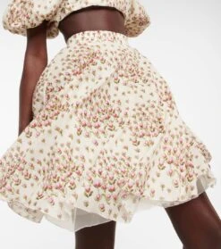 GIAMBATTISTA VALLI High-Rise-Minirock Aus Baumwolle -FRAME || Dolce & Gabbana Verkäufe P00753881 d1