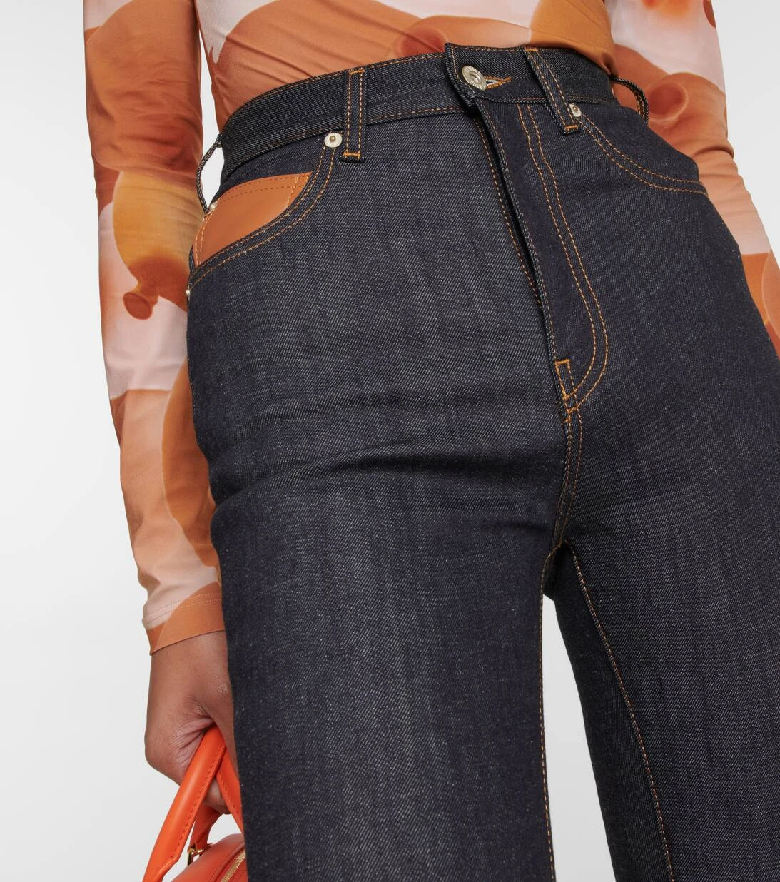 Loewe Bedruckte Mid-Rise Slim Jeans 6 Loewe Bedruckte Mid-Rise Slim Jeans – Bild 4