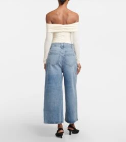 High-Rise Wide-Leg Jeans Rapton -FRAME || Dolce & Gabbana Verkäufe P00755159 b2