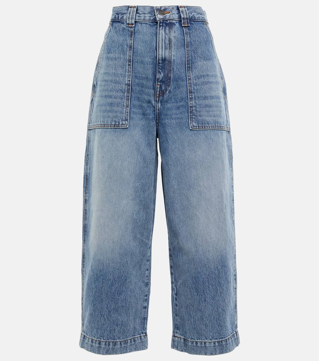 High-Rise Cropped Jeans Hewley 3 High-Rise Cropped Jeans Hewley