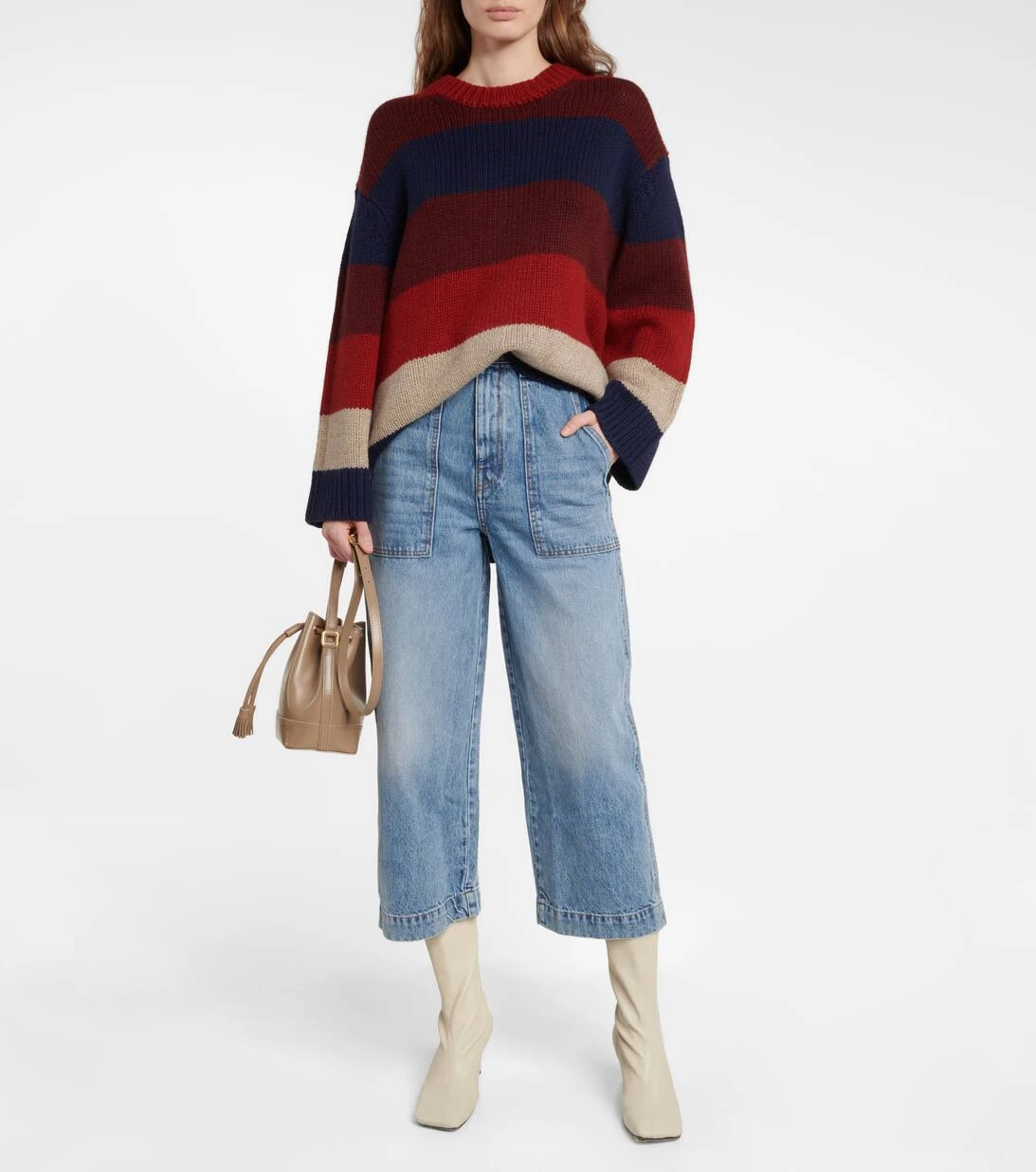 High-Rise Cropped Jeans Hewley 4 High-Rise Cropped Jeans Hewley – Bild 2