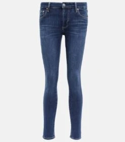 AG Jeans Mid-Rise Skinny Jeans The Legging Ankle