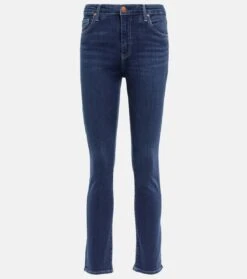 AG Jeans High-Rise Slim Jeans Mari