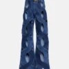 Area Wide-Leg Jeans Rope -FRAME || Dolce & Gabbana Verkäufe P00755516