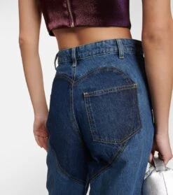 Area Wide-Leg Jeans Rope -FRAME || Dolce & Gabbana Verkäufe P00755516 d3