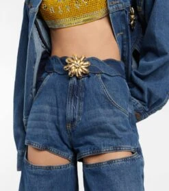 Area Verzierte High-Rise Jeans 11 Area Verzierte High-Rise Jeans -FRAME || Dolce & Gabbana Verkäufe P00755517 d1