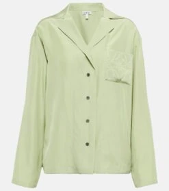 Loewe Hemd Anagram Aus Seide