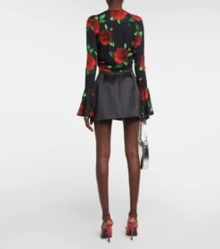 Magda Butrym Bedrucktes Cropped-Top -FRAME || Dolce & Gabbana Verkäufe P00756580 b2