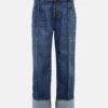 Bottega Veneta High-Rise Cropped Straight Jeans