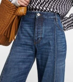 Bottega Veneta High-Rise Cropped Straight Jeans -FRAME || Dolce & Gabbana Verkäufe P00758180 d1