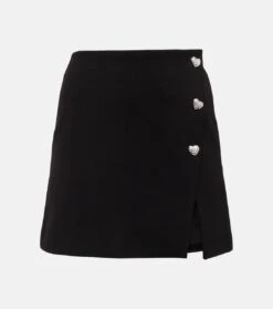 SELF PORTRAIT Wickelrock Aus Crêpe