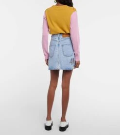 Marni Bestickter High-Rise-Jeansrock 9 Marni Bestickter High-Rise-Jeansrock -FRAME || Dolce & Gabbana Verkäufe P00758406 b2