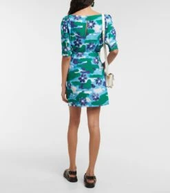 Marni Bedruckter Minirock Aus Cady -FRAME || Dolce & Gabbana Verkäufe P00758555 b2