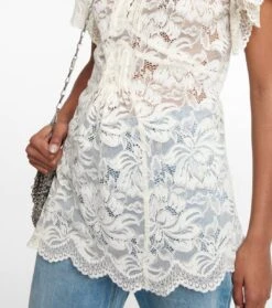 Paco Rabanne Bluse Aus Spitze -FRAME || Dolce & Gabbana Verkäufe P00758676 d2