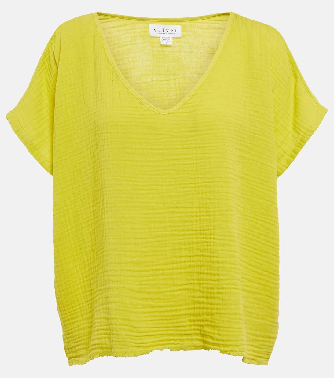 Velvet T-Shirt Elsa Aus Baumwolle 3 Velvet T-Shirt Elsa Aus Baumwolle